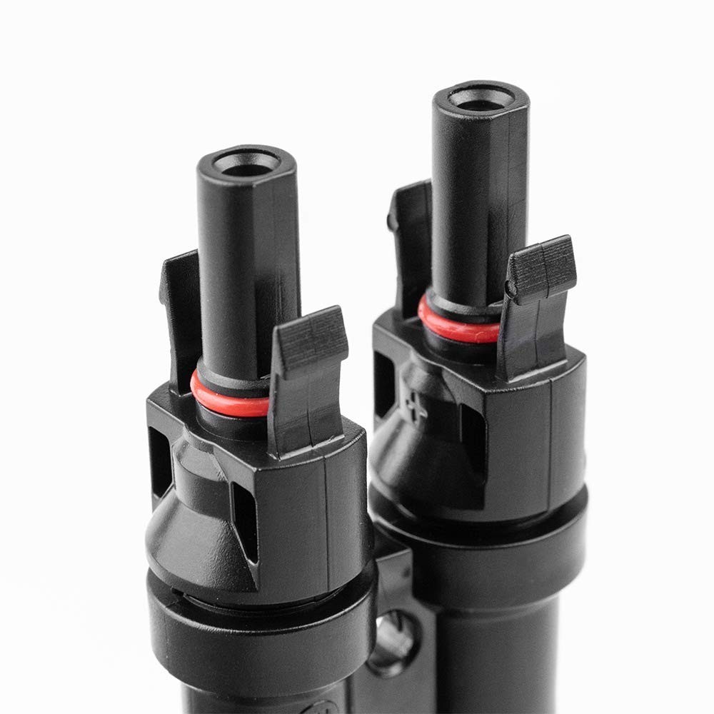 Solar Panel Branch Y Connector Pair MMF+FFM for Parallel Connection – 1 Branch