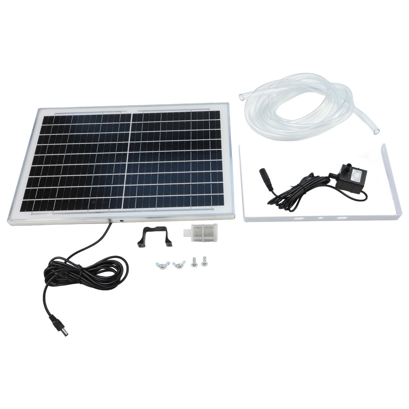 Solar Panel with 240L/H Water Pump for Efficient Outdoor Water Feature