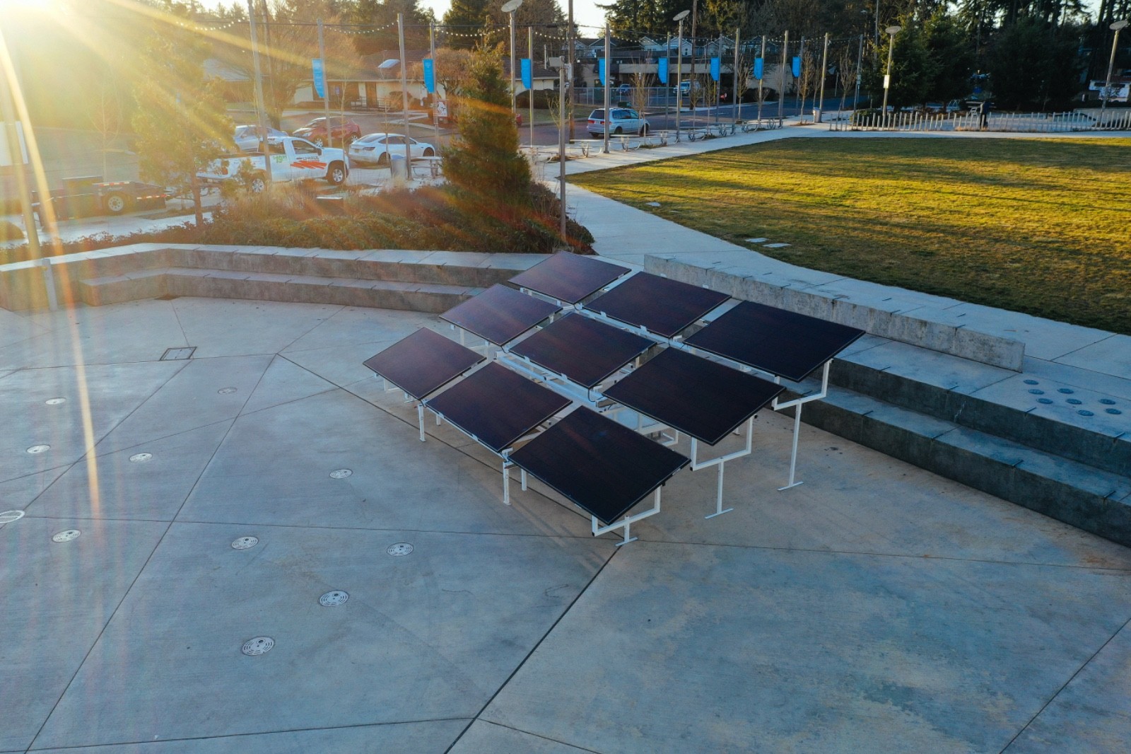 Full Charge Solar 3.7kW Collapsible and Portable Solar Array