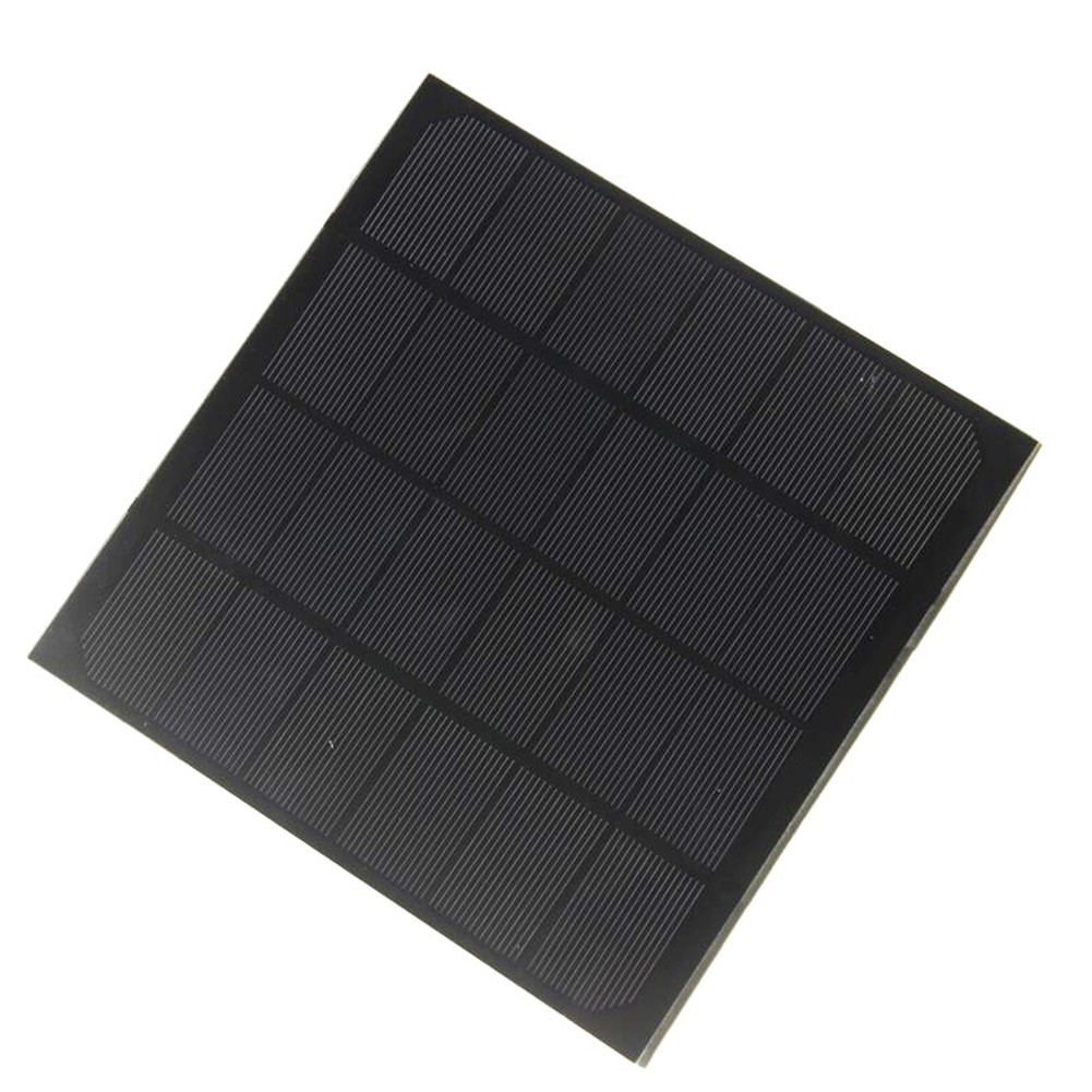 Solar Panel 10W 6V with Electronic Wire for Traffic and Household Lights