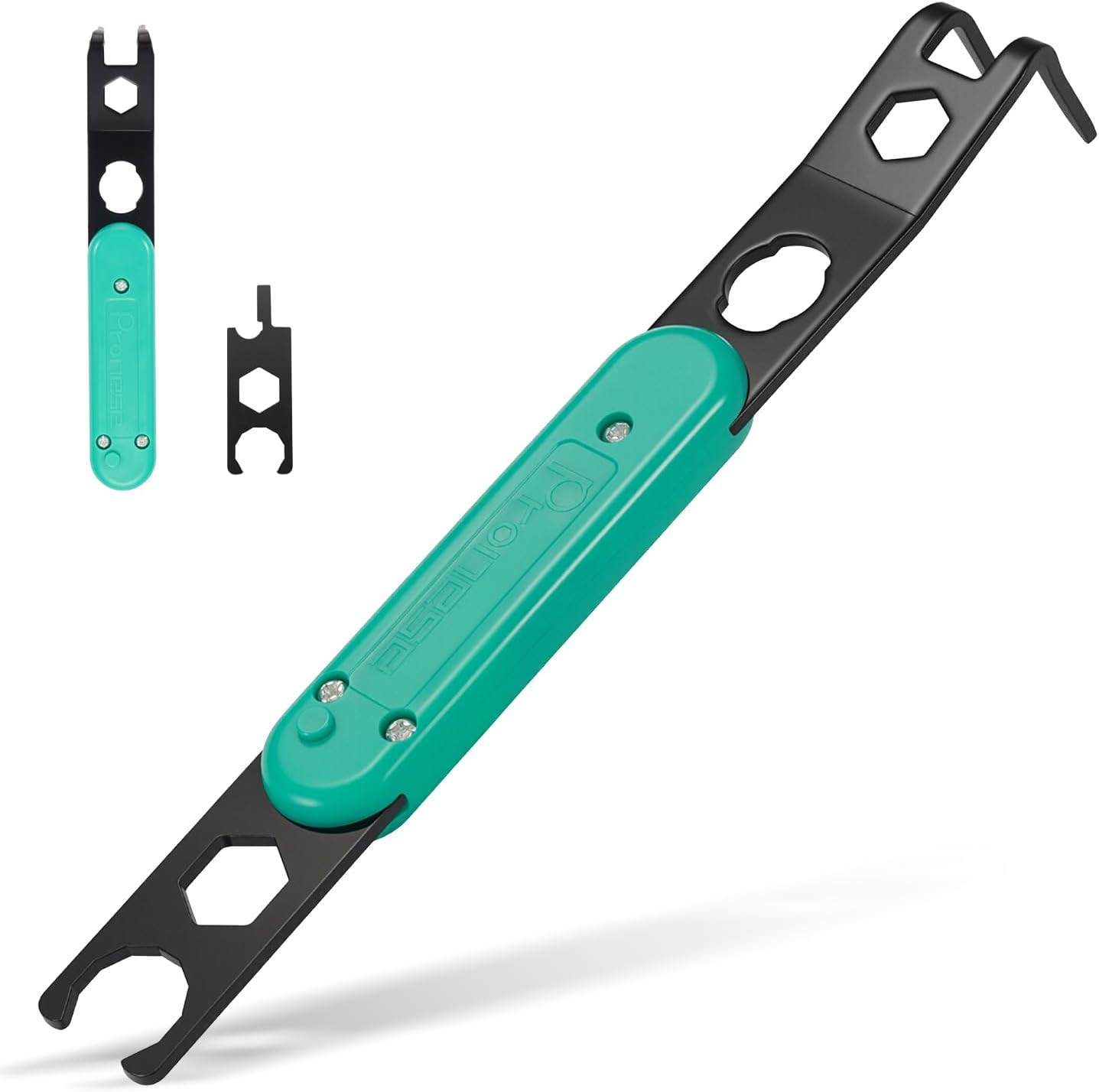 Metal Solar Mc4 Disconnect Tool Made by Heavy-Duty Steel, Spring-Loaded Slot Des