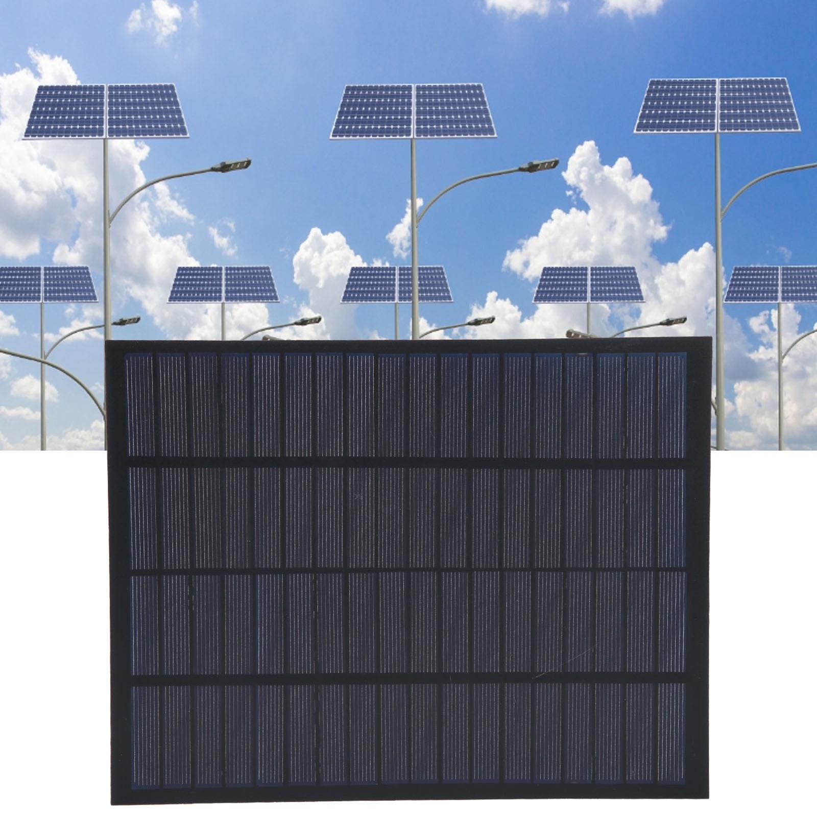 Mini Solar Panel Polysilicon Epoxy Battery Module Charger Industrial Power