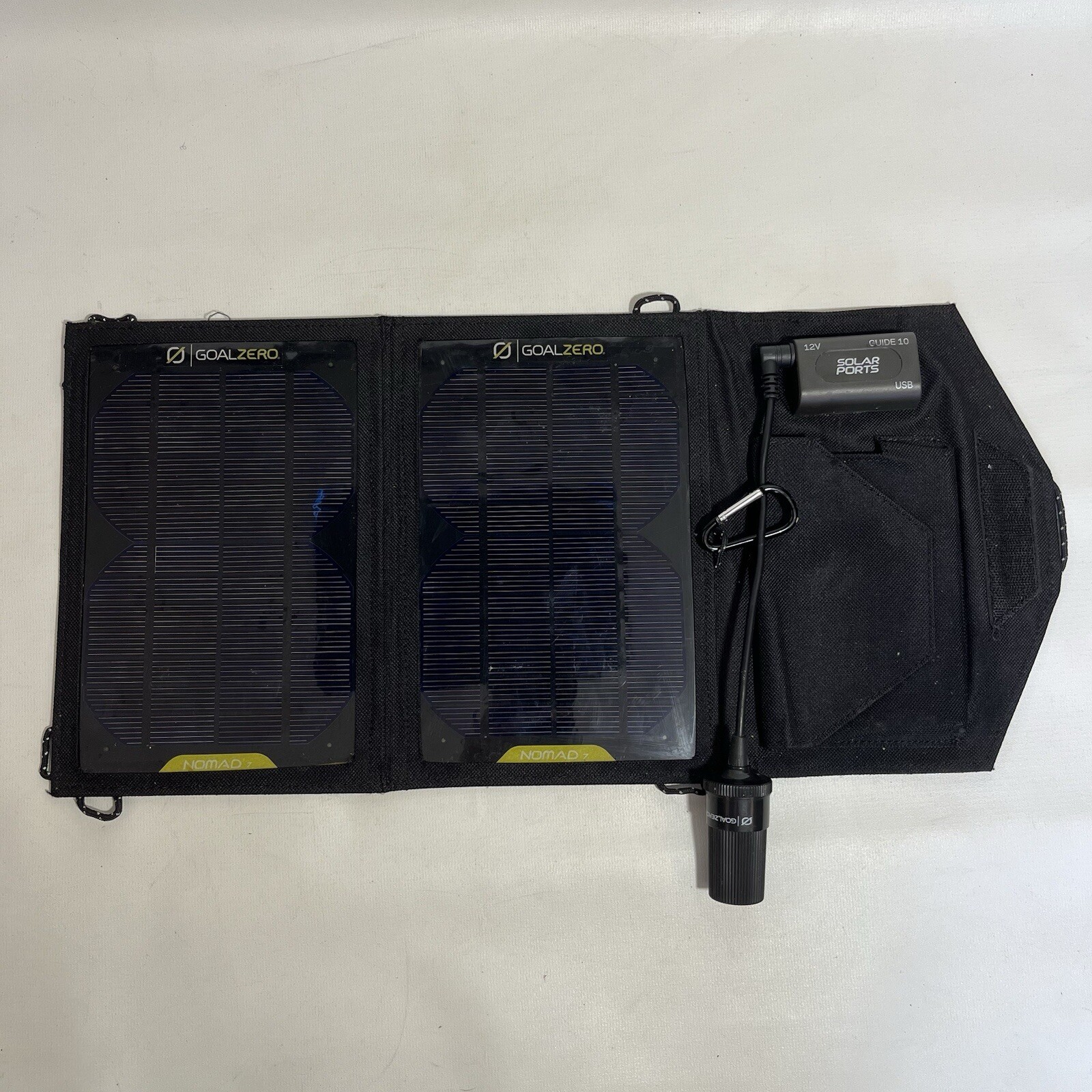 Goal Zero Nomad 7 USB 12V Car Foldable Solar Panel Weather-Resistant Cell Phone