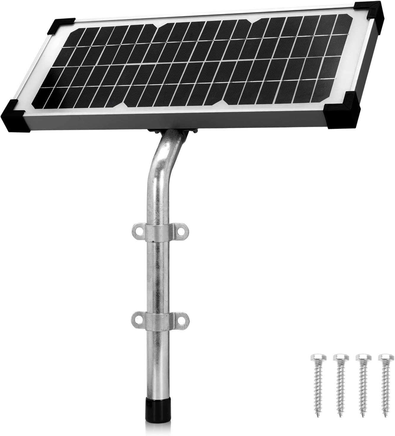 10 Watt Solar Panel Kit Replace FM123 for Mighty Mule FM200 FM350 FM500 FM502