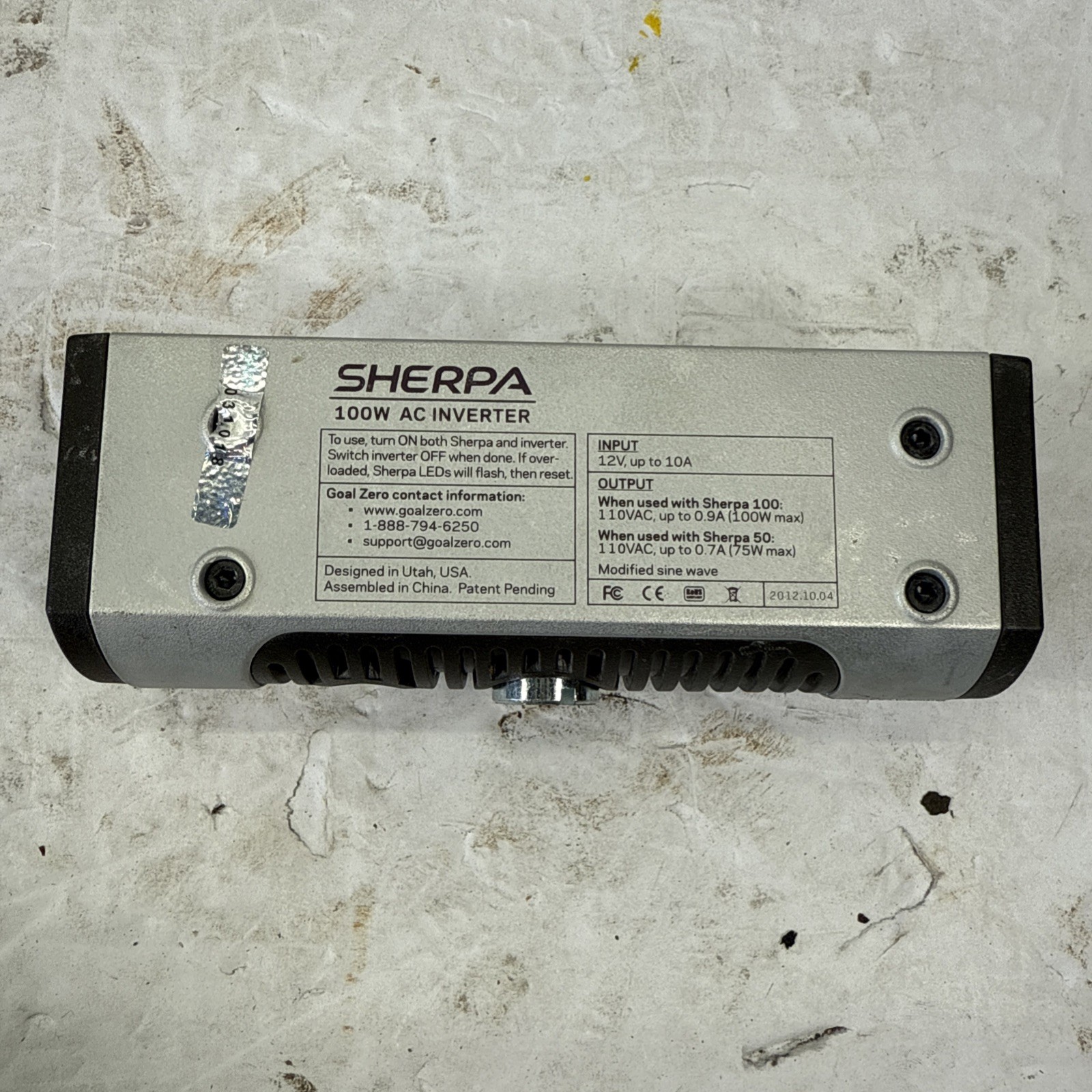 Goal Zero Sherpa AC Inverter 100W for Sherpa 50 or 100 | TESTED ✅