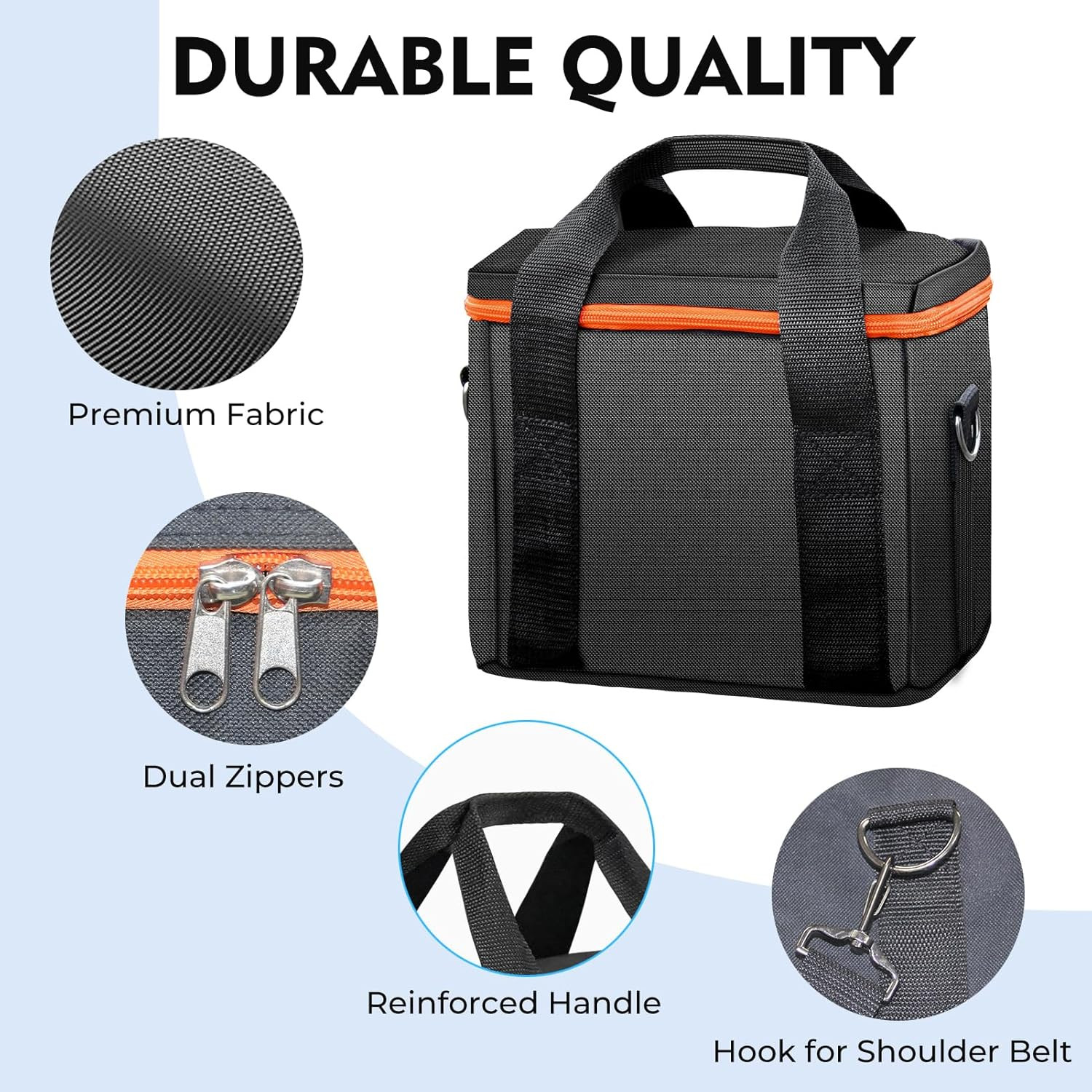 Portable Power Station Carrying Case for R100 Portable Solar Generator,Solar Pow