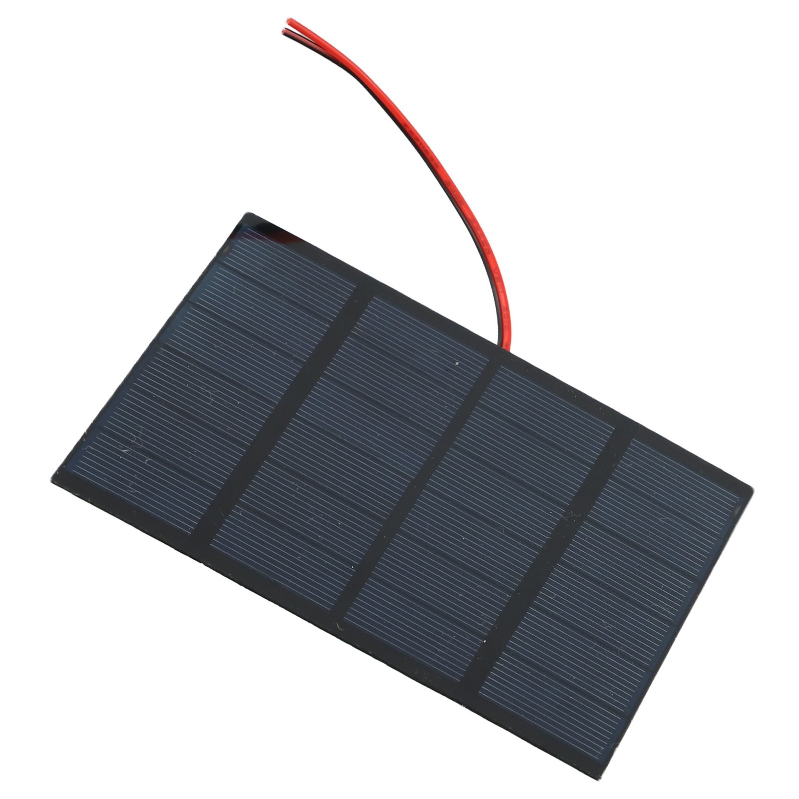 1.5W Polycrystalline Solar Panel 6V with Wire for Outdoor Indoor Lighting
