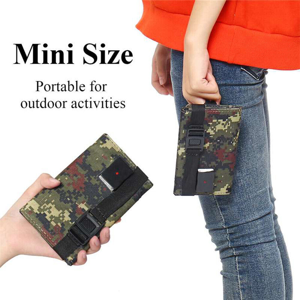 100Watt Solar Panel Folding PV Power Bank Outdoor Camp Hiking USB Phone Charger