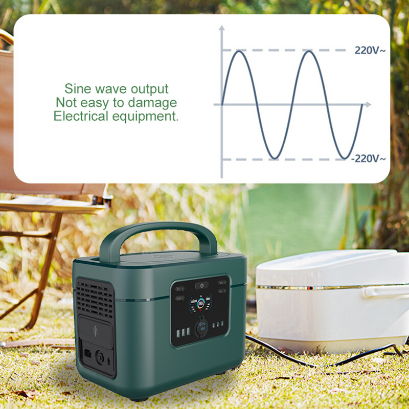 Solar Generator 1200w/1050Wh Outdoor Power Bank Portable Solar Power Station