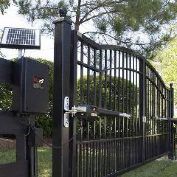 10-Watt Solar Panel Kit for Electric Gate Opener