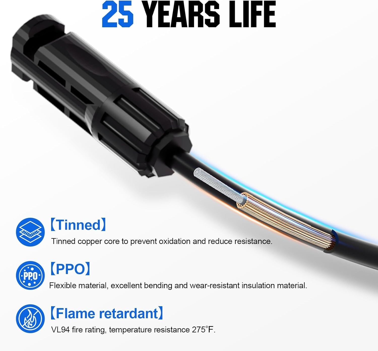 High Performance Y Branch PV Connector – Waterproof 30A Solar Wiring Solution