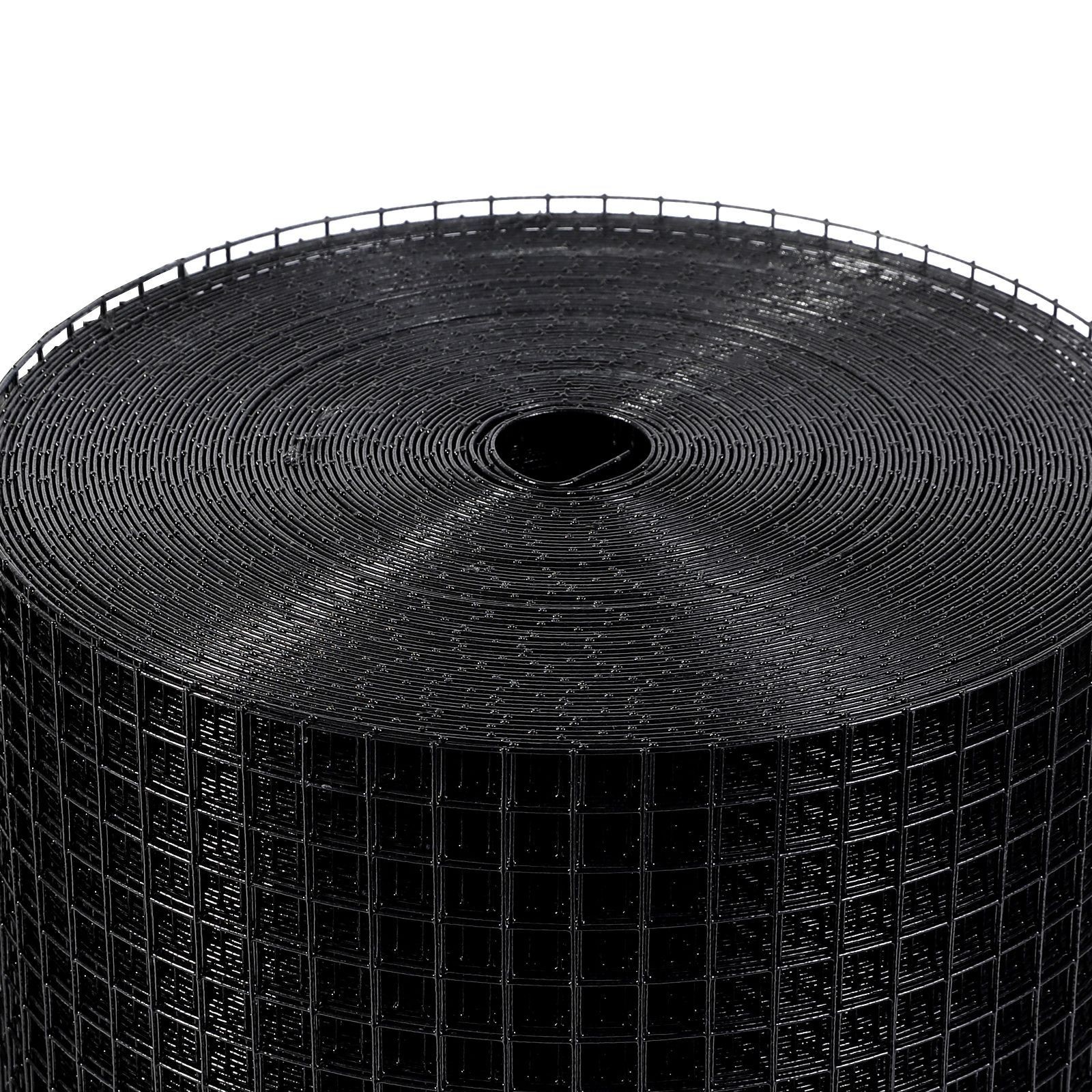 Rust-Resistant Solar Critter Mesh: 8x100ft, PVC-Dipped Galv Steel, 1/2in Grid