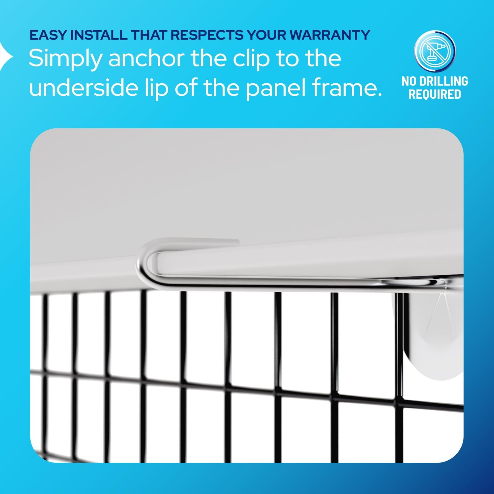 KASTLITE Solar Panel Bird Guard Mesh Kit – PVC Coated Galvanized Wire Screen wit