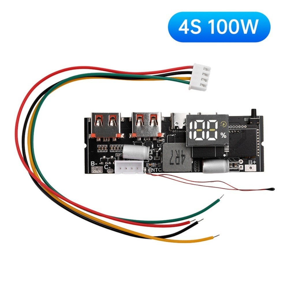 Power Bank Module Overcurrent Protection For Smartphones USB-C PD Input/output