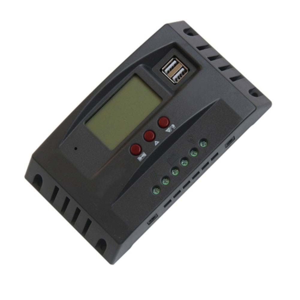 30A-100A Solar Charge Controller for 12V 24V Batteries with Voltage Regulation