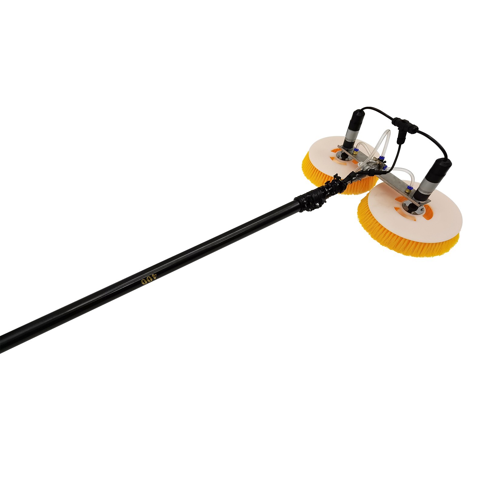 110V Dual-head Solar Panel Cleaning Machine Photovoltaic Panel Brush Kit
