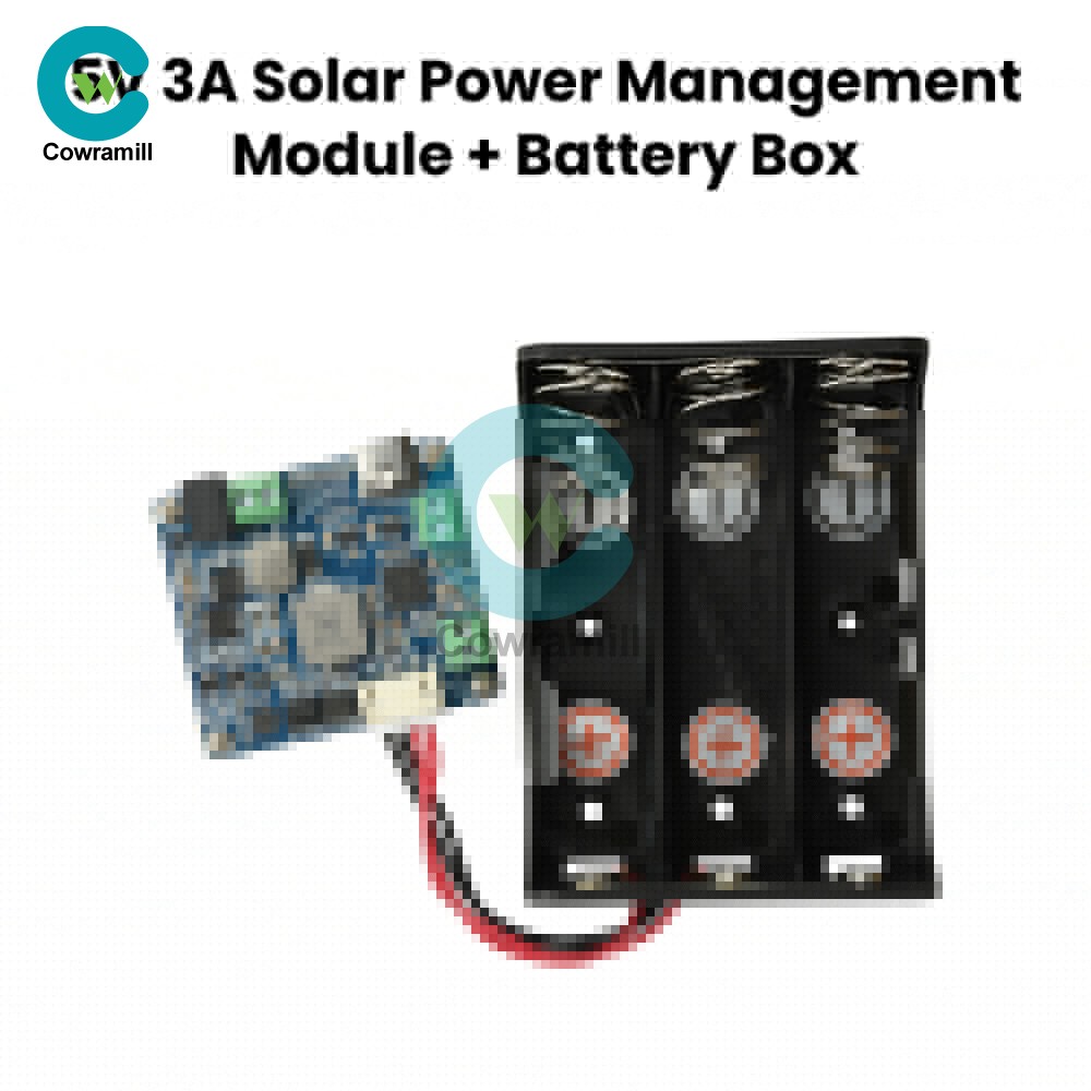 6-24V Solar Panel Power Management Module 5V 3A Supports MPPT, PD QC FCP SFCP