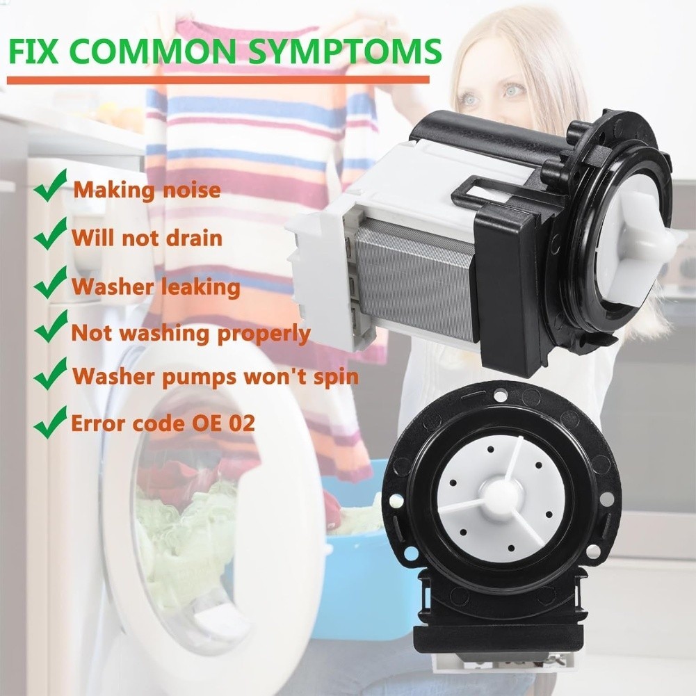 For LG For Kenmore Washer Drain Pump Motor and Spring Tool Replacement Kit