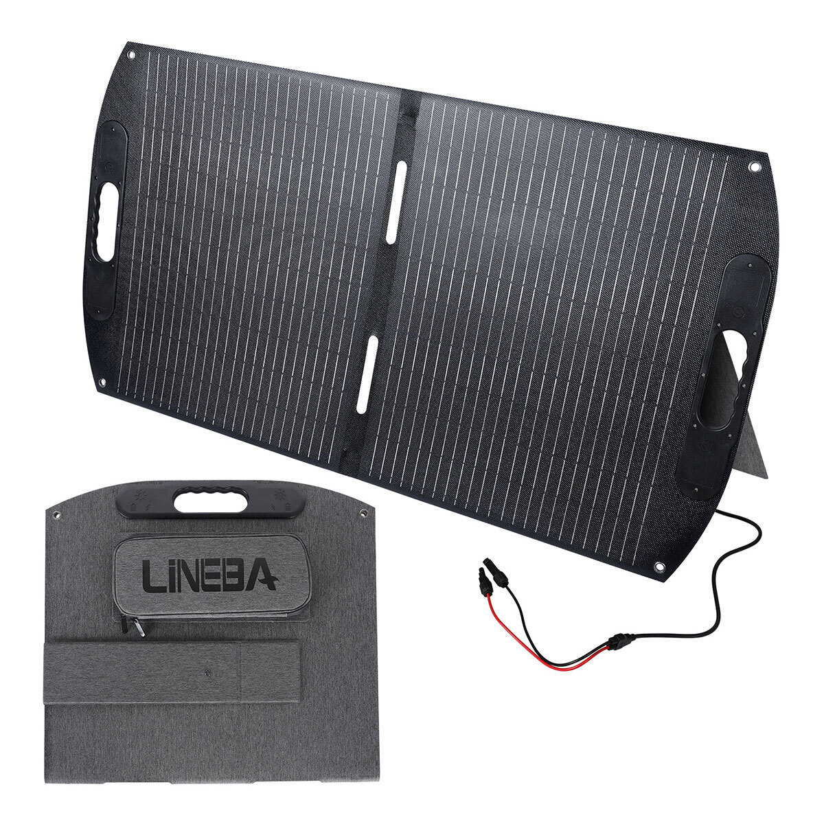 100W Watt Folding Solar Panel Portable Mono RV Camping Battery Charge Boat 12V