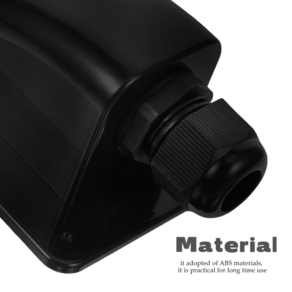 Rv Roof Cable Entry Waterproof Pass Through Wire Housing Box Outdoor