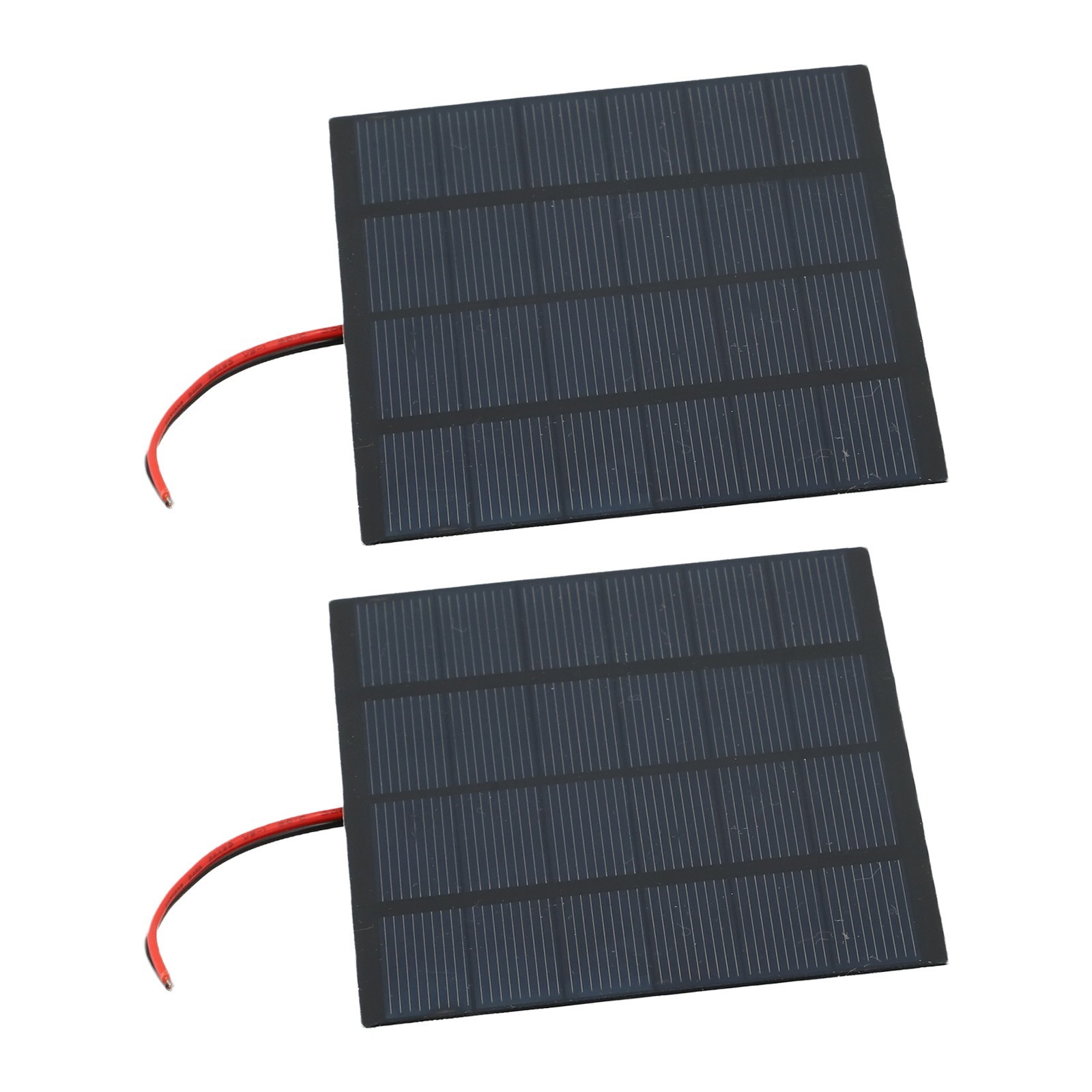1.5W Polycrystalline Solar Panel 6V with Wire for Outdoor Indoor Lighting