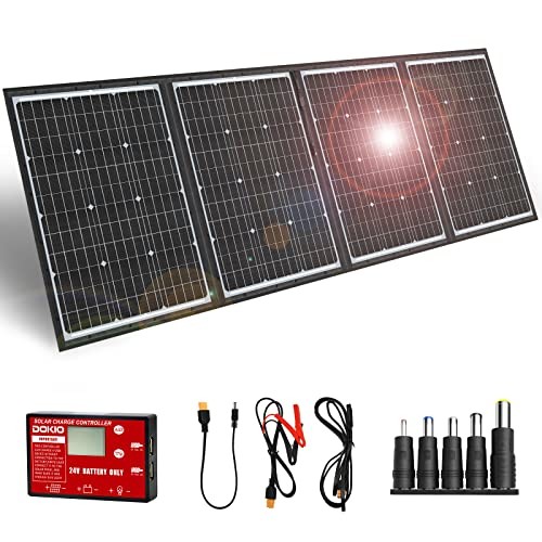 Portable Folding Solar Panel Kit for 24V Batteries & Power Stations 200W 36V