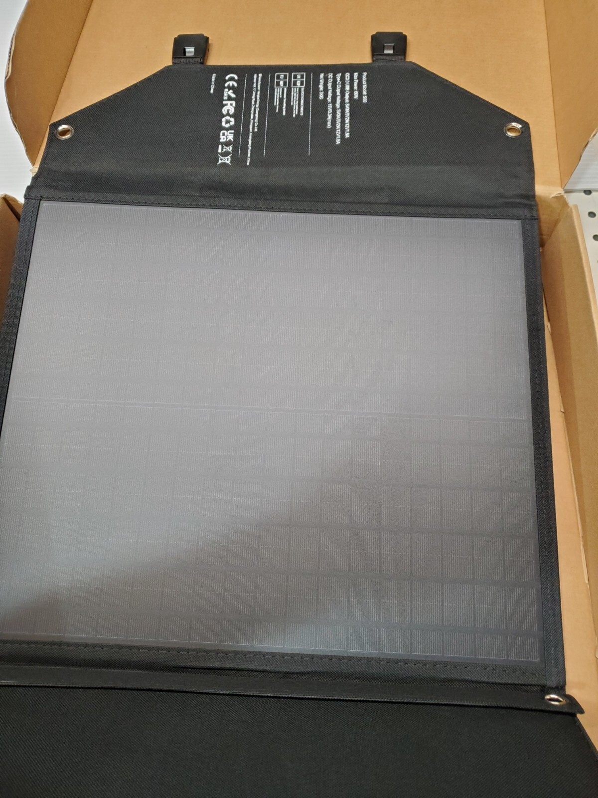 60W Solar Panel Portable Power Station, Foldable Solar Panel
