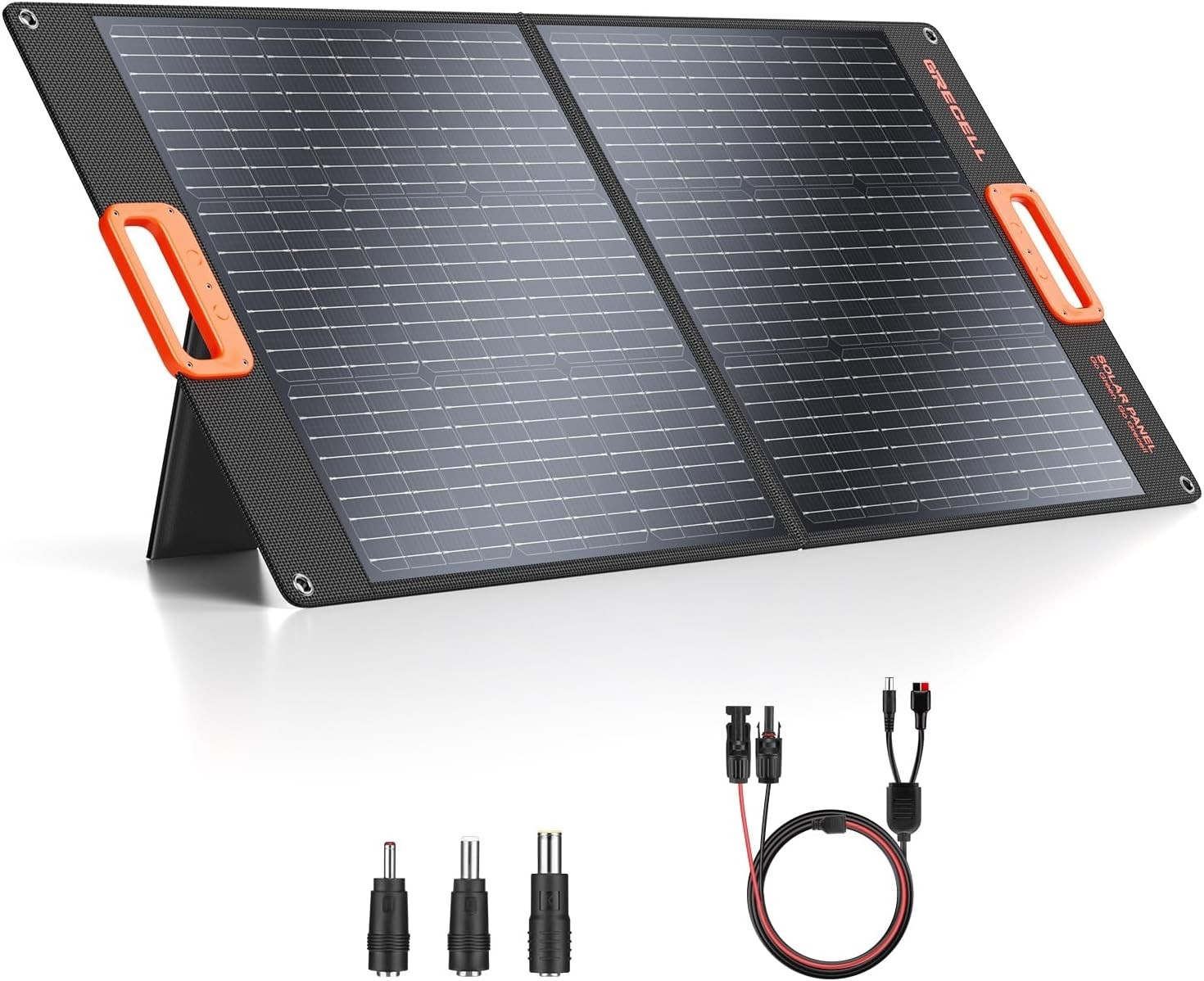 20V High-Efficiency Solar Charger – Compact 100W Panel for Travel & Adventure