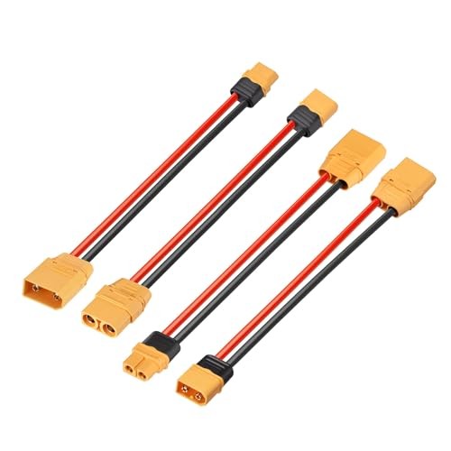 XT60 to XT90 Adapter 2 Pairs RC Lipo Battery