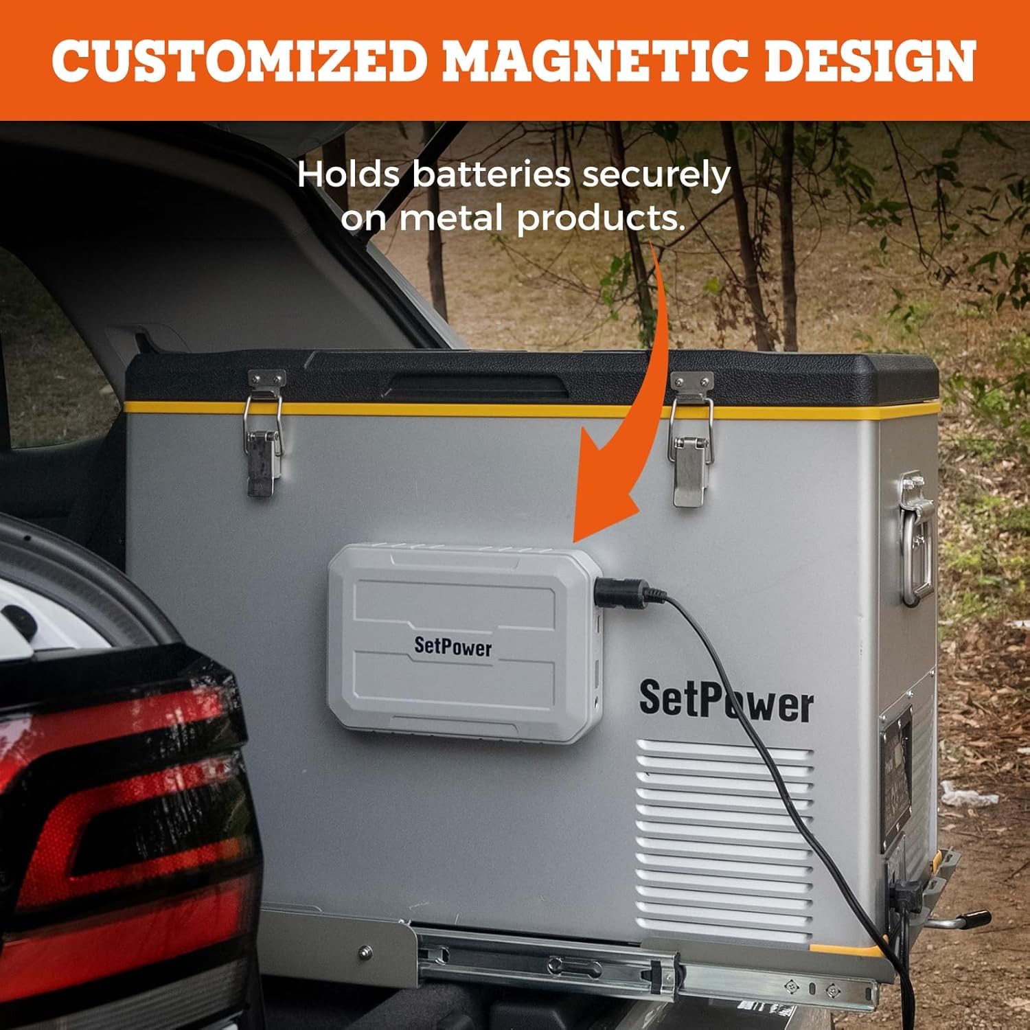 Setpower Magnetic Power Bank 216Wh Portable Generator for Fridge