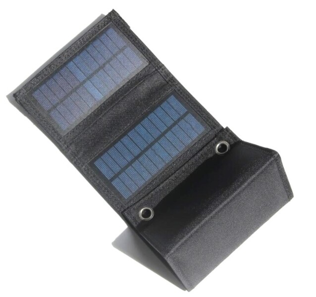 7.5W10W 20W solar folding bag charger, mobile phone power bank, outdoor charger