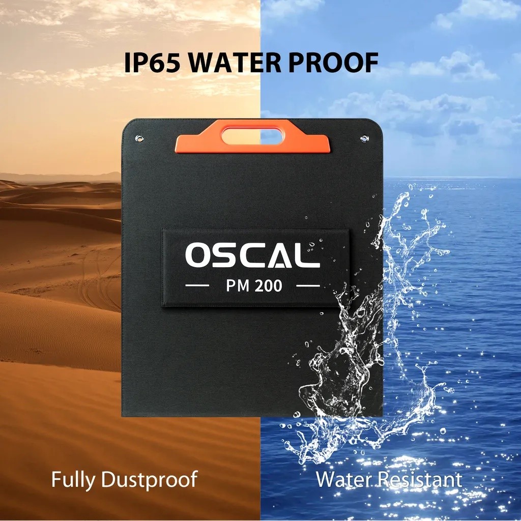Blackview OSCAL Portable Power Station 1800W 1024Wh LiFePO4 + 200W Solar Panel