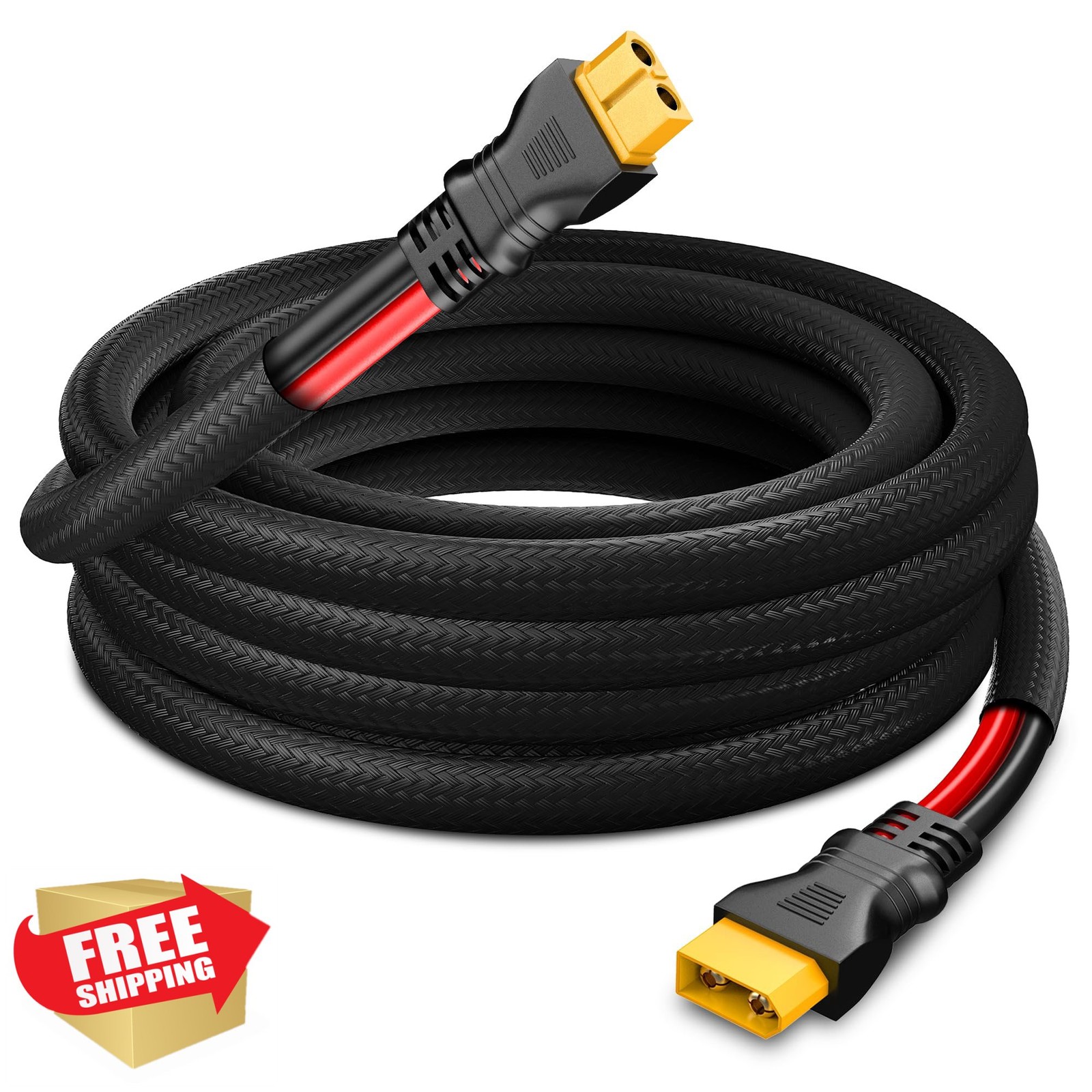 Naponal 12AWG-XT60-2FT XT60 Extension Cable
