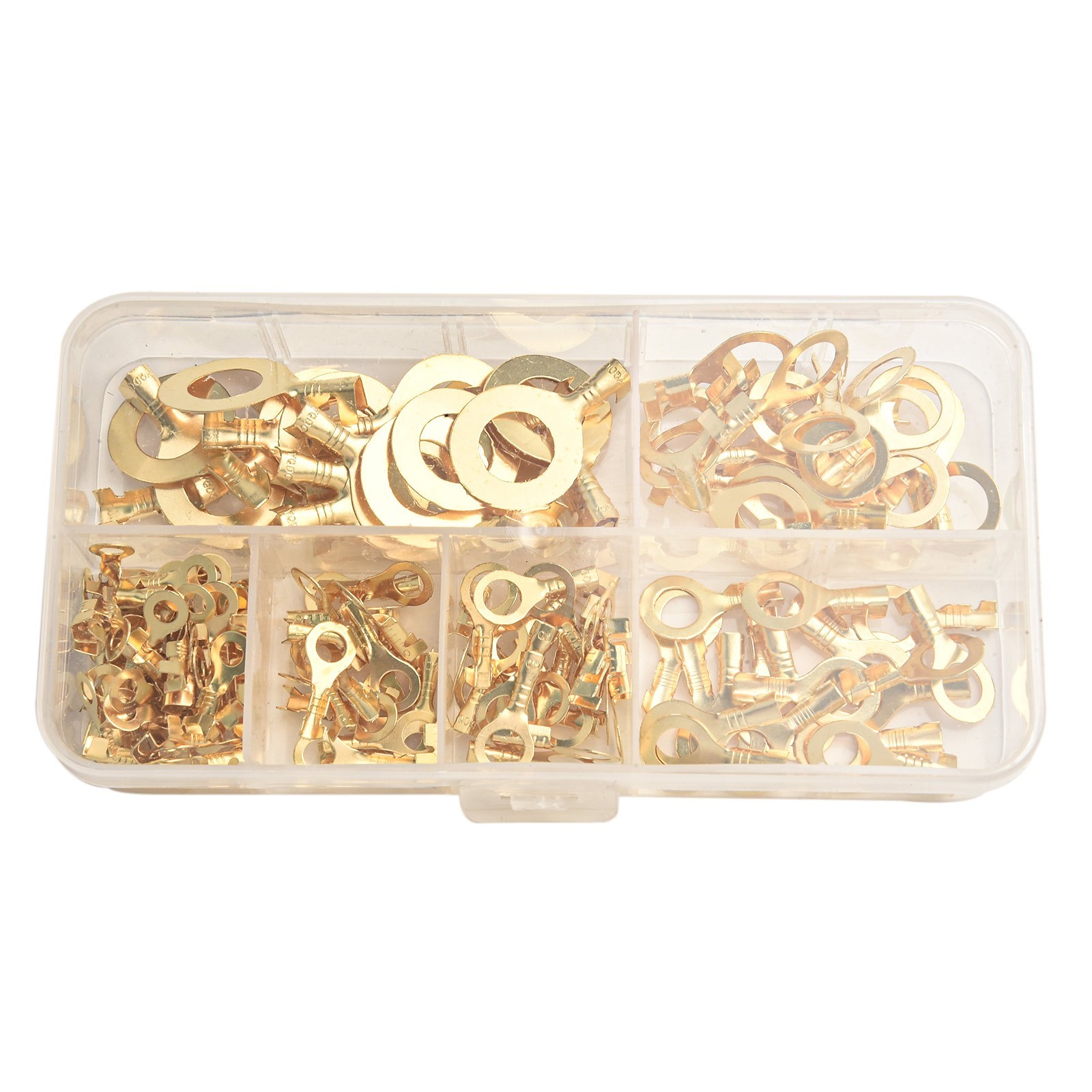 Comprehensive Ring Cable Lug Kit 150PCS Ring Type Crimp Terminal Assortment