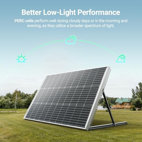 Bifacial 200 Watt 12V Solar Panel, 9BB Monocrystalline Solar Bifacial 2pcs