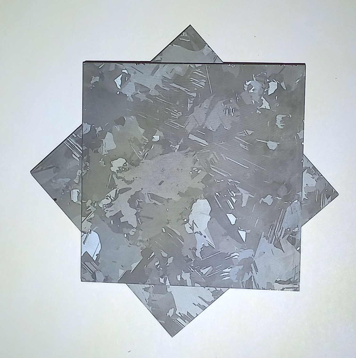 Silicon solar cell blanks – 4.5″ square – 2mm thick – wire-cut