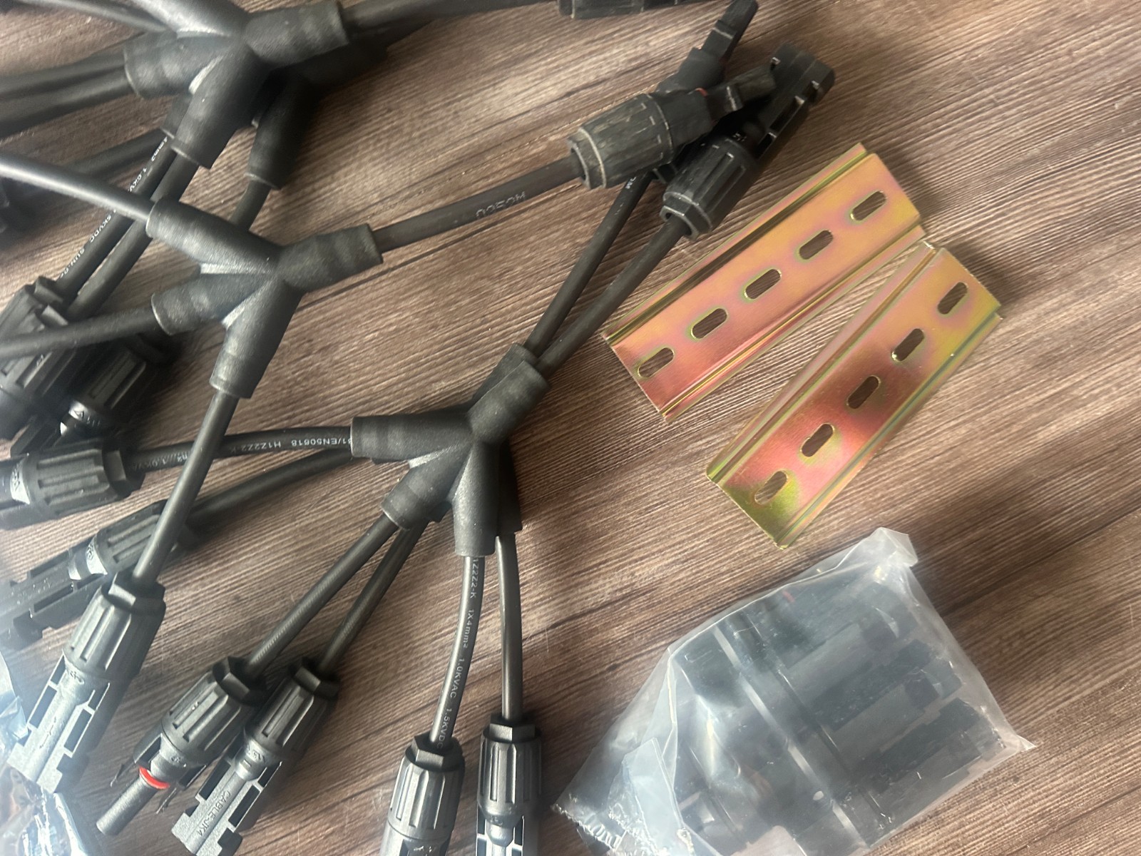 Solar MC4 Connectors Y Splitter Cable Lot 10+ Pairs + Wires PV Panel Extension
