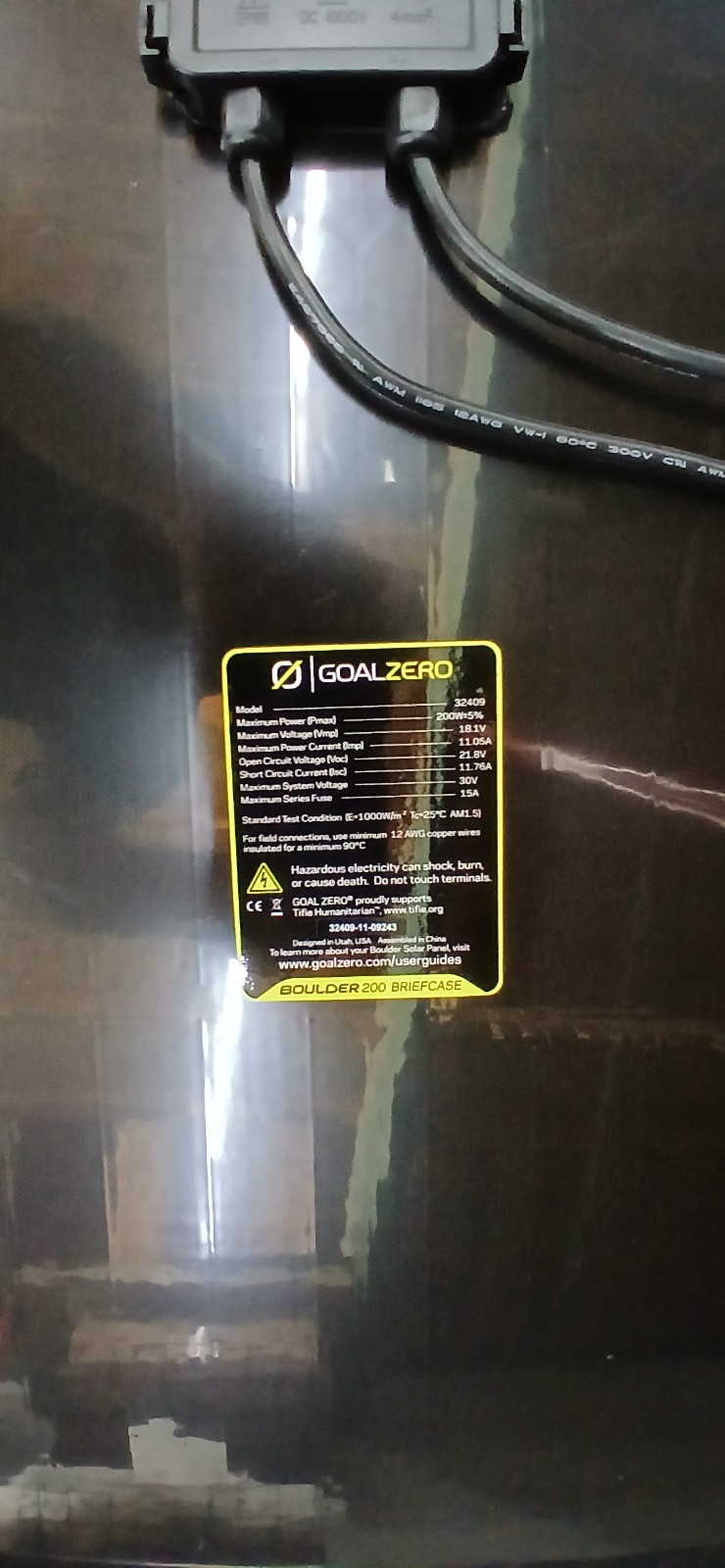 GOAL ZERO Complete portable solar set up