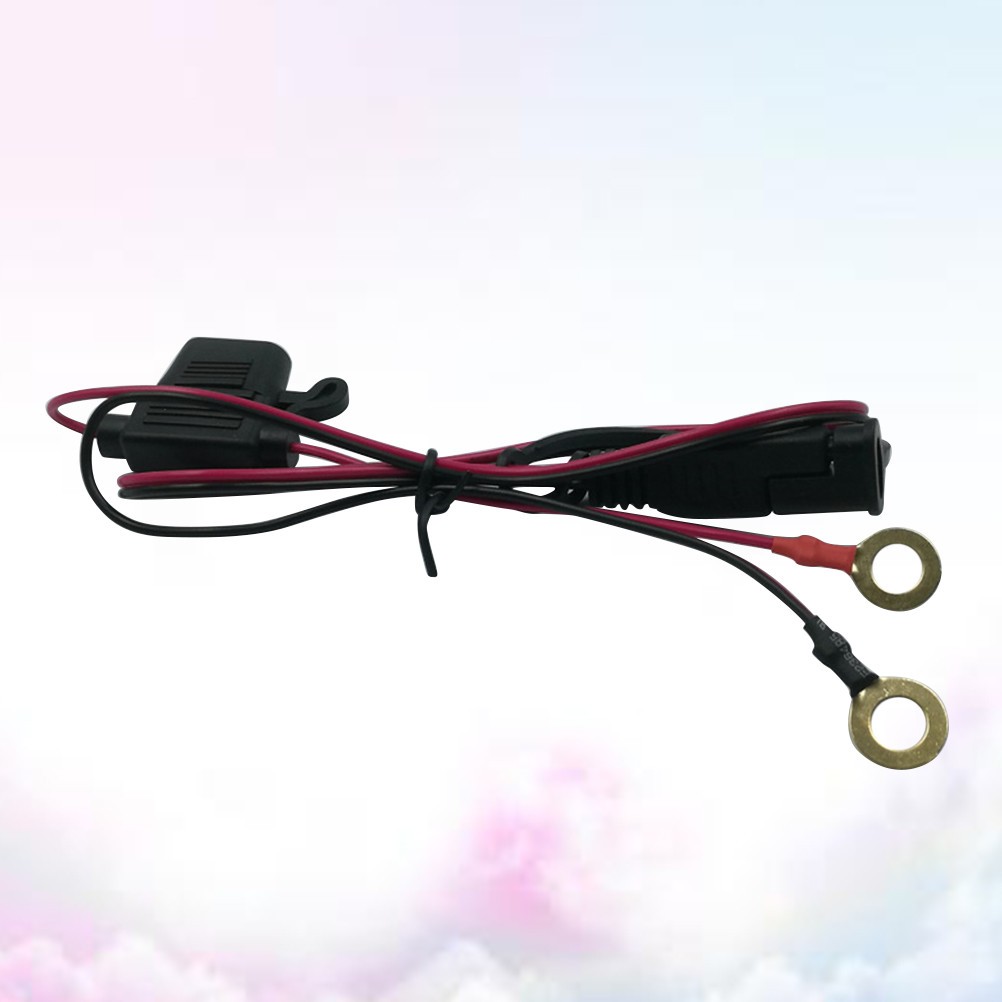 Solar Panel Battery Connect Cable With SAE For Motorcycle Circuit Wiring