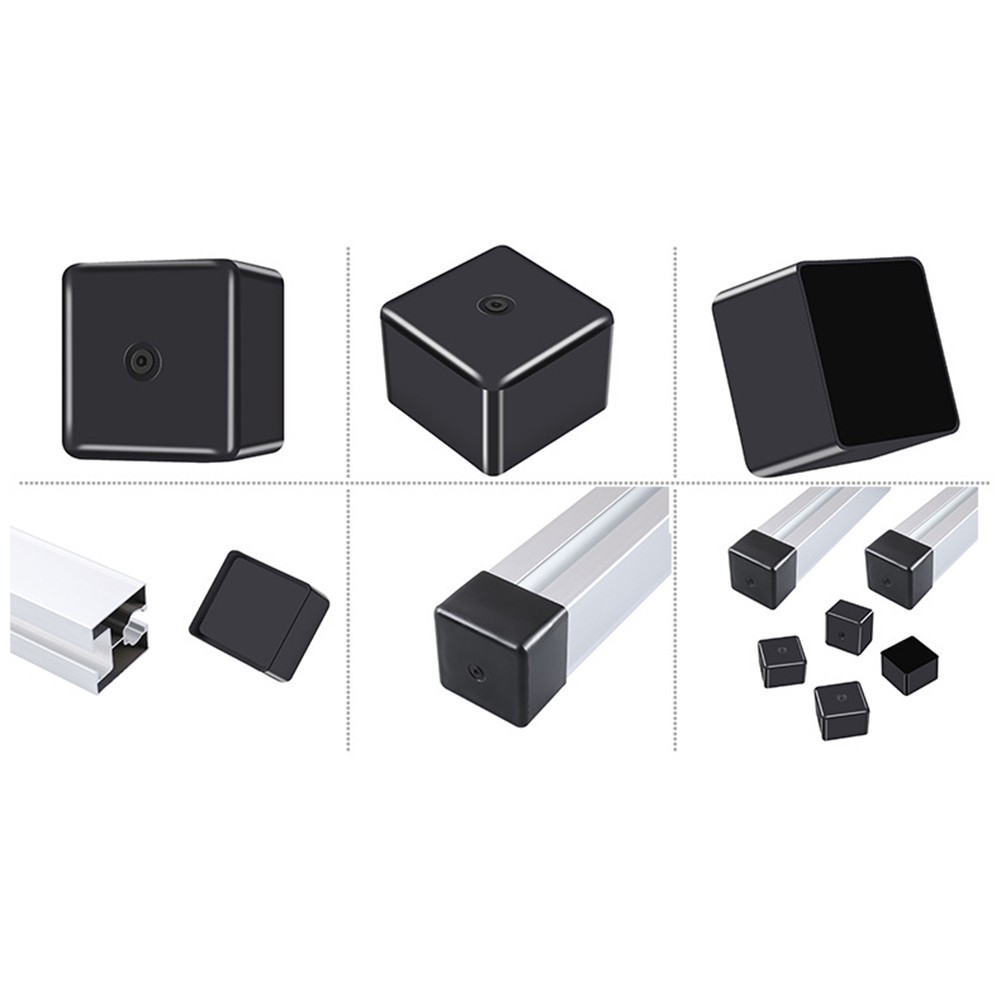 Sleek Design 4 Aluminium For PV Rail Connectors with Protective Covers