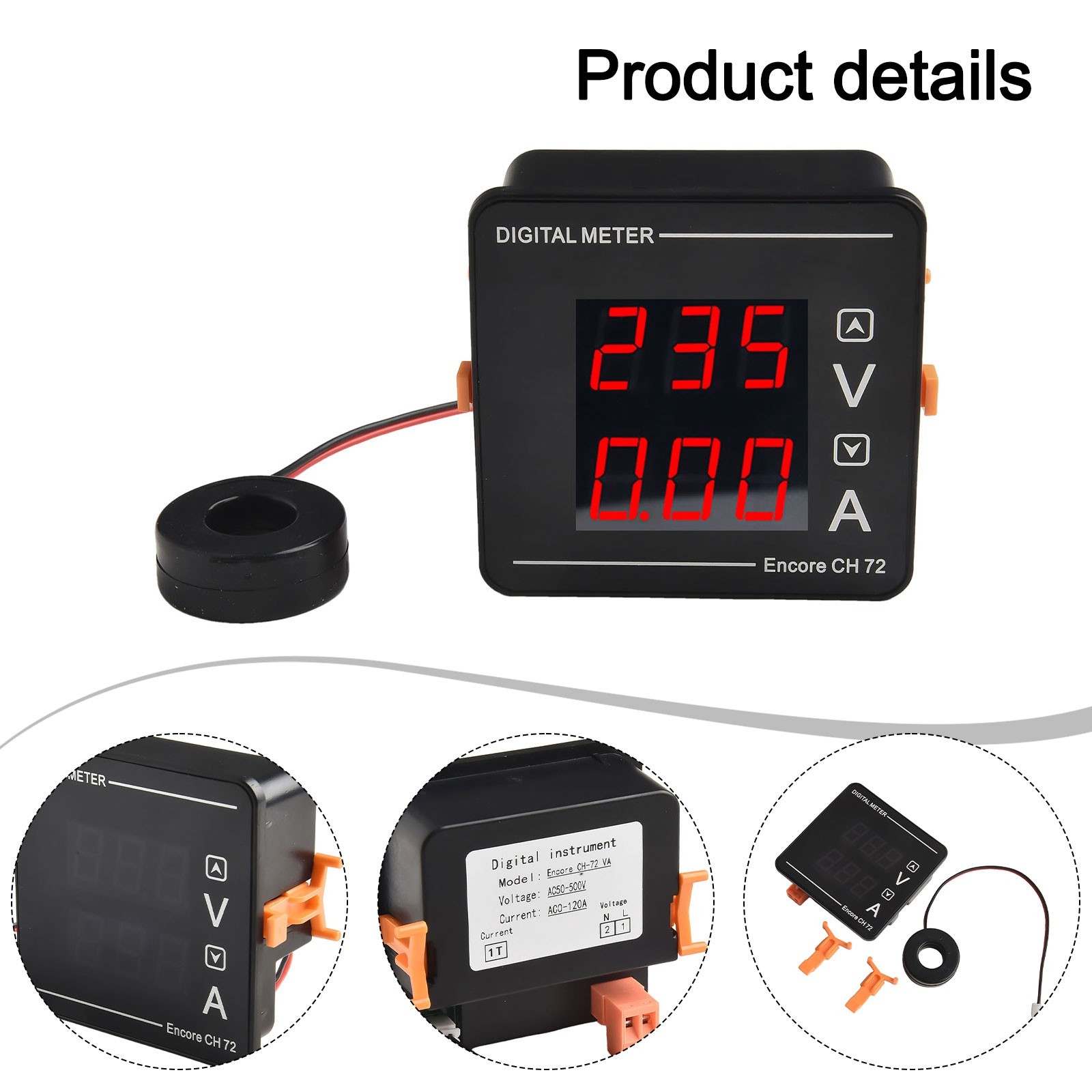 Voltage Measurement Instrument with Transformer Dual Display Functionality