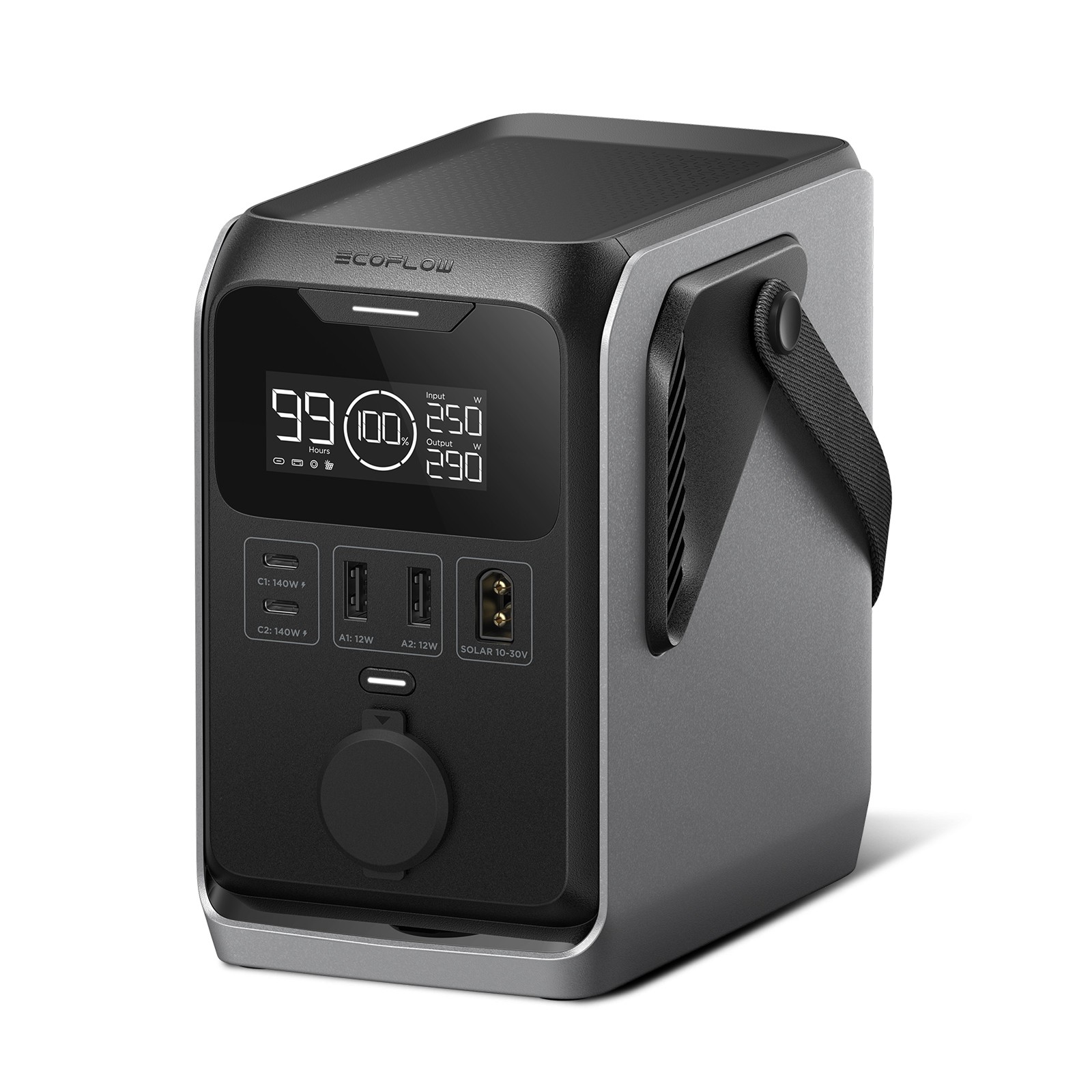 EcoFlow TRAIL 300 DC Portable Power Station 288Wh Battery with Camping Lamp