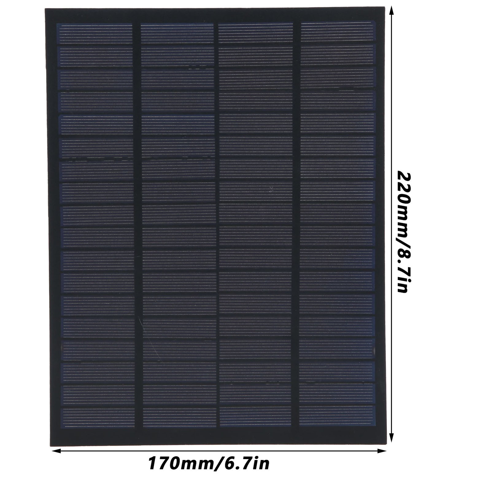 Mini Solar Panel Polysilicon Epoxy Battery Module Charger Industrial Power