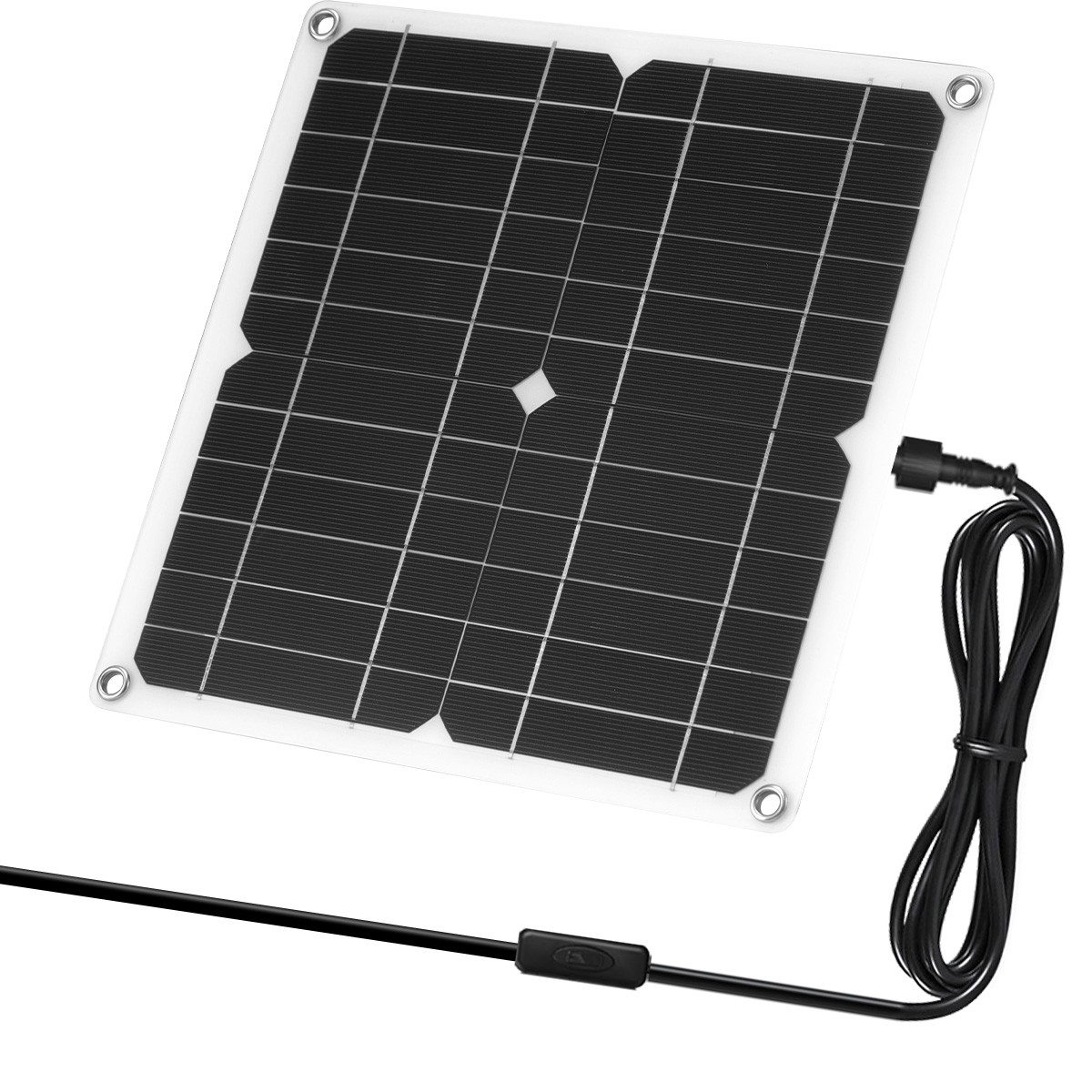 15W Solar Powered Fan for Shed,Chicken Coop,Greenhouse Waterproof Exhaust Fan us