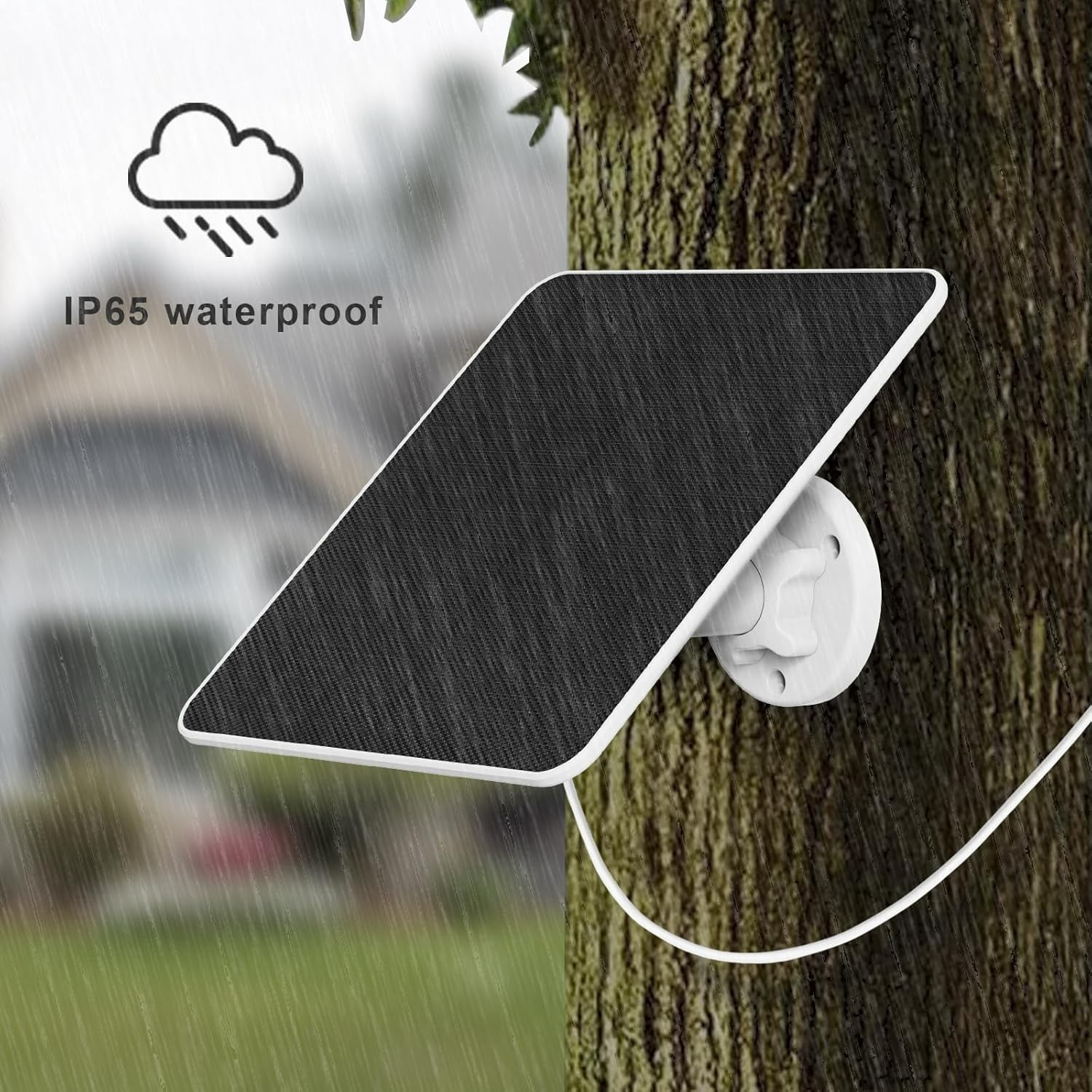High-Efficiency 5W Solar Panel for Ring Stick Up Cam – Easy Install, 2 Pack
