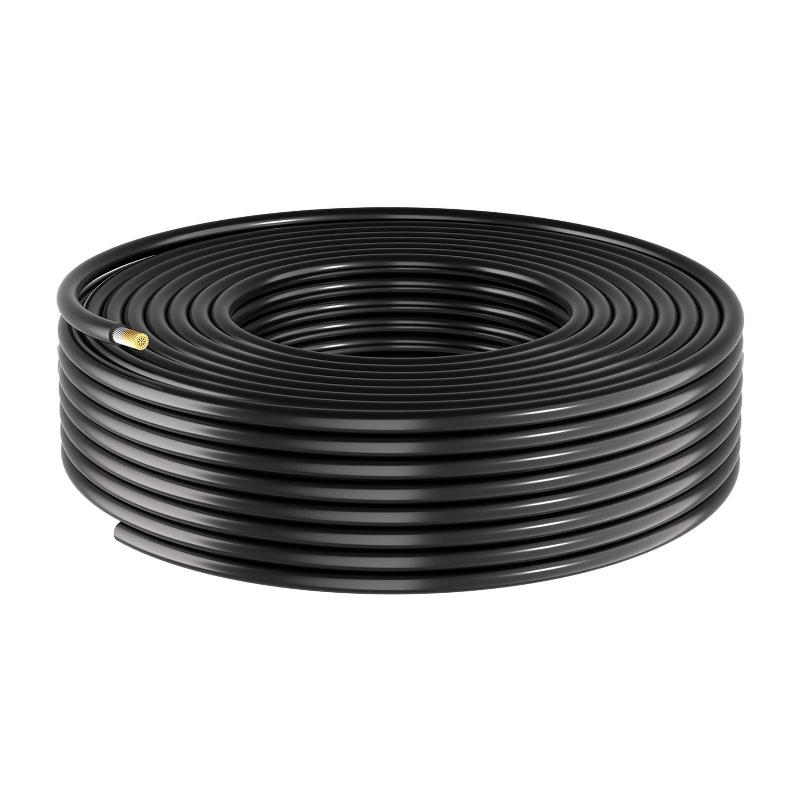 10AWG Solar Panel Wire Kit 50FT Red + 50FT Black PV Cable IP67 Tinned Copper