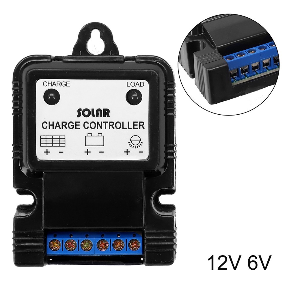 Advanced 6V12V Solar Charge Controller with Overcharge/Discharge Protection