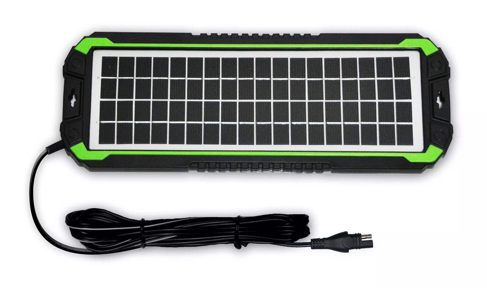 Waterproof Solar Battery Maintainer Car RV Charger 12 Volt Tender Trickle 5W NEW