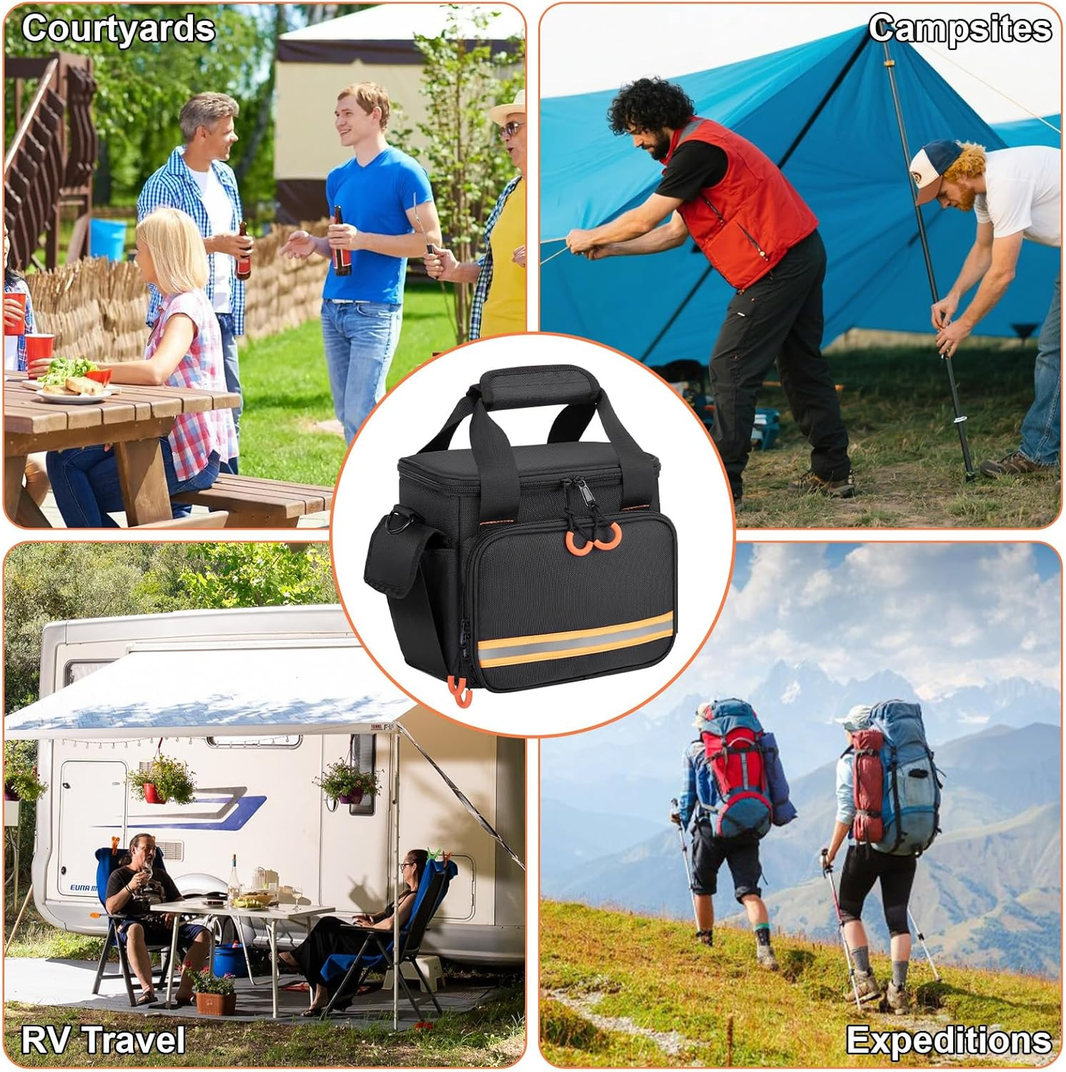 Portable Station Bag Compatible with Jackery Portable Power Station Explorer 160