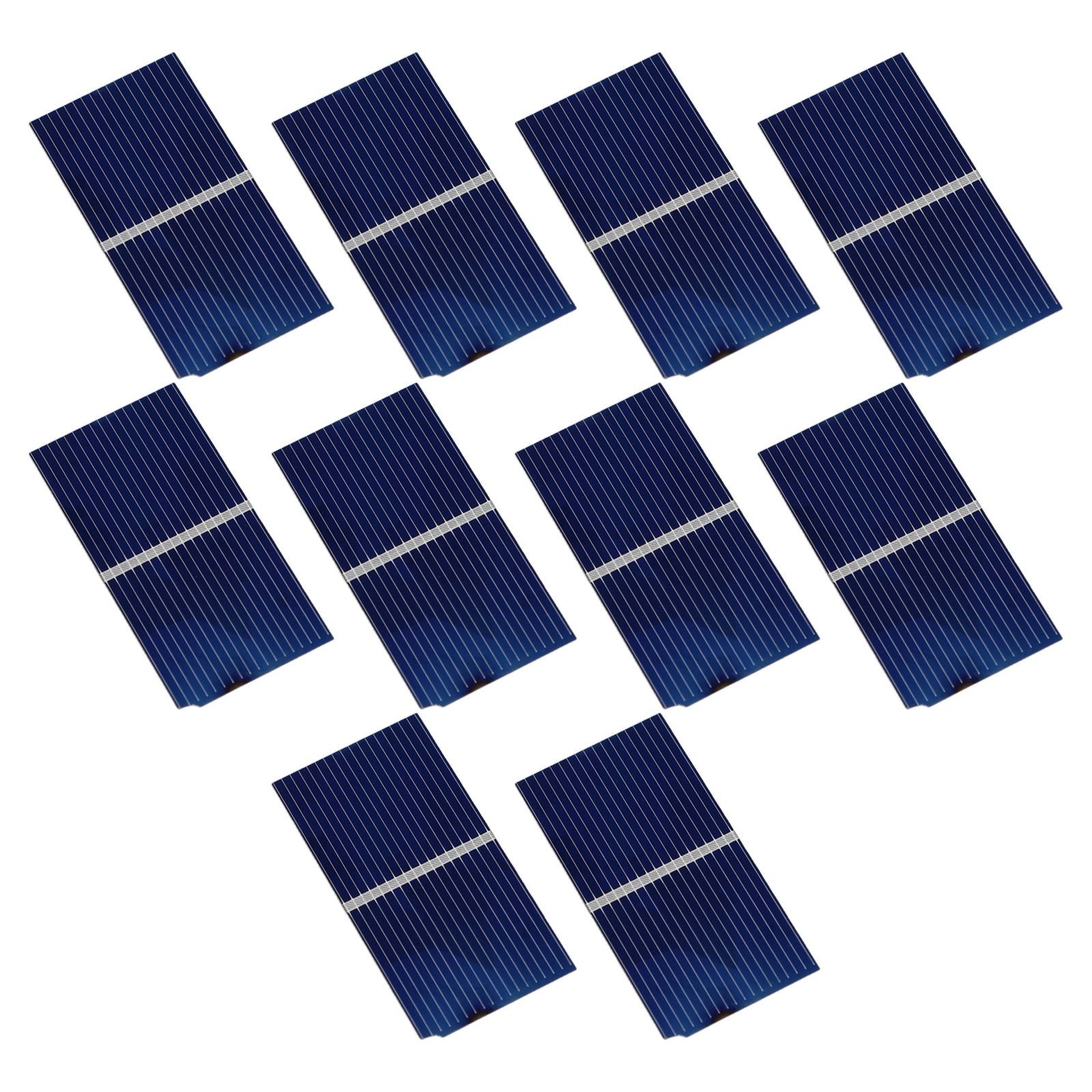 For Solar Panel Array Pack of 100 Polycrystalline Silicon Cells at Low Voltage